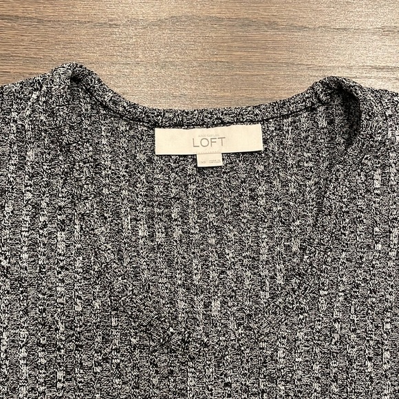 LOFT Marled Sweater Tunic - Size XS - Picture 3 of 6